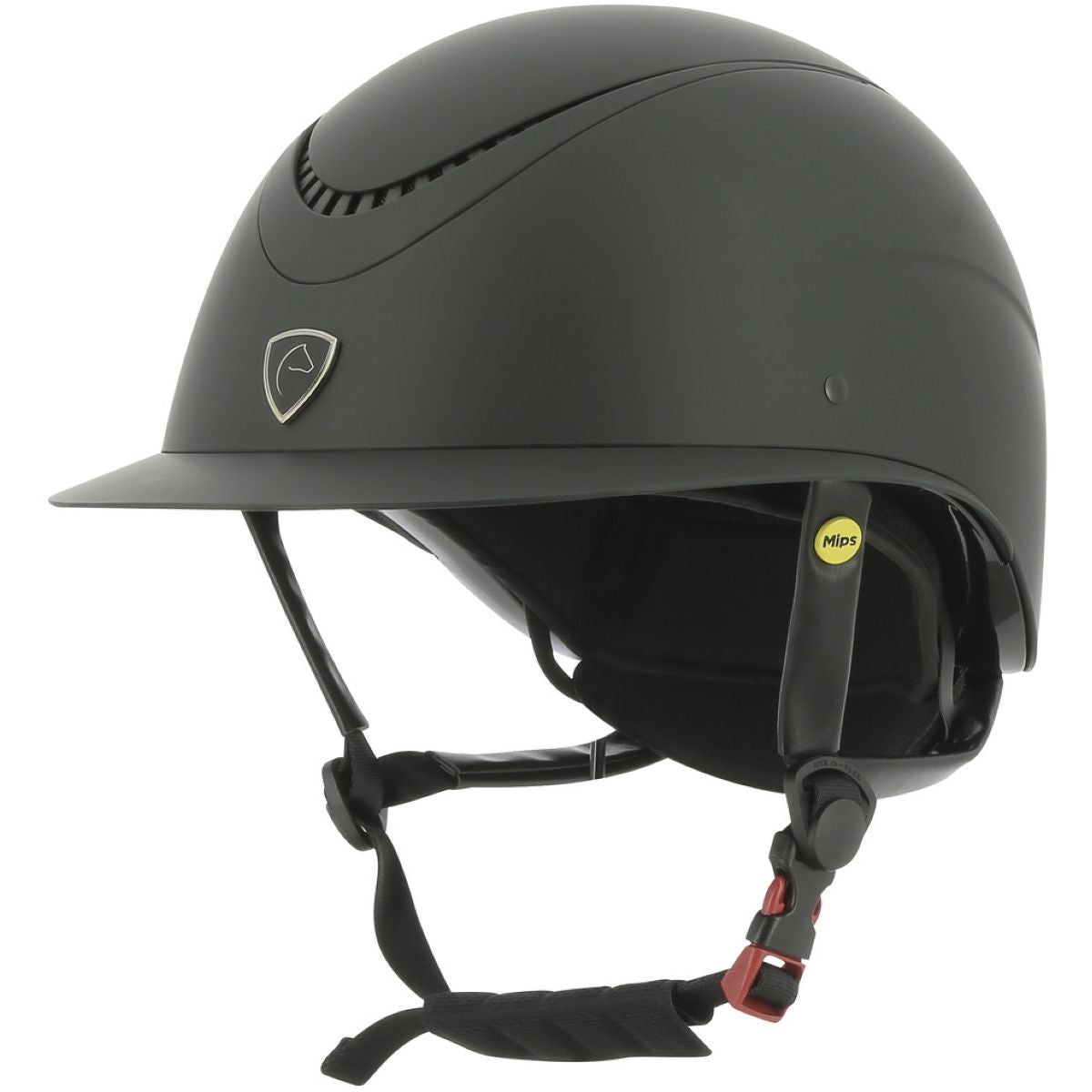 EQUITHÈME Casco da equitazione Wings Mips Nero opaco