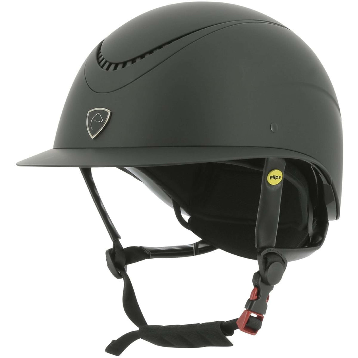 EQUITHÈME Casco da equitazione Wings Mips Nero opaco