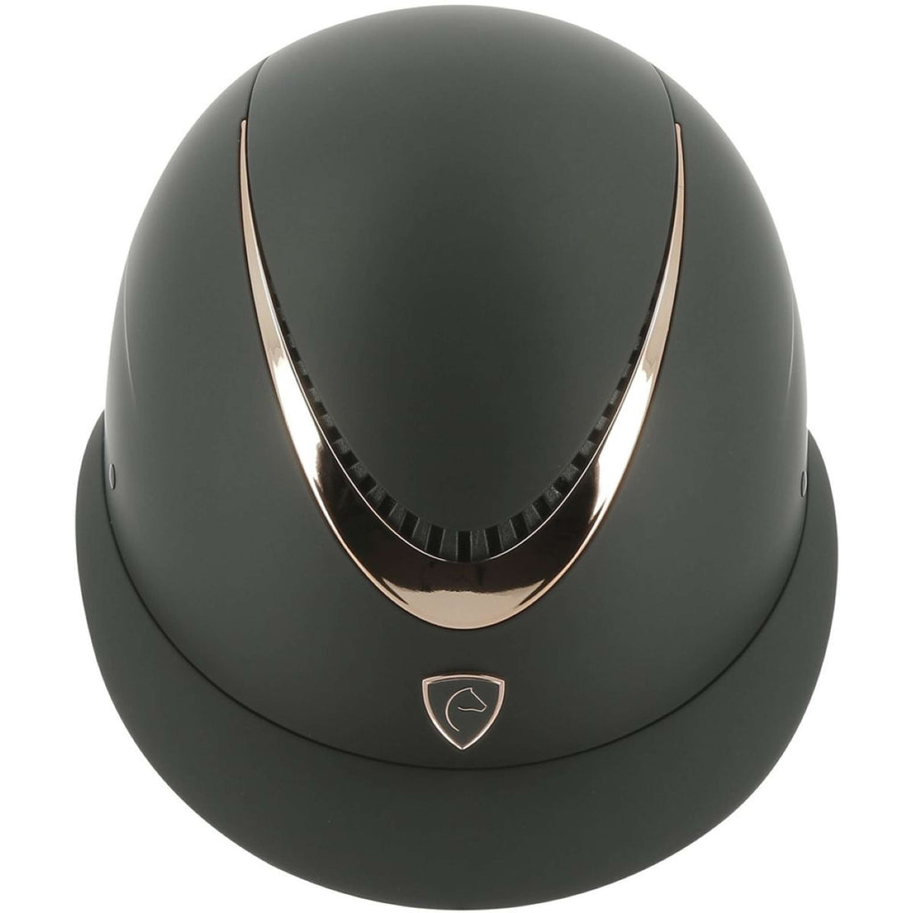 EQUITHÈME Casco da equitazione Wings Mips Oro rosa/nero