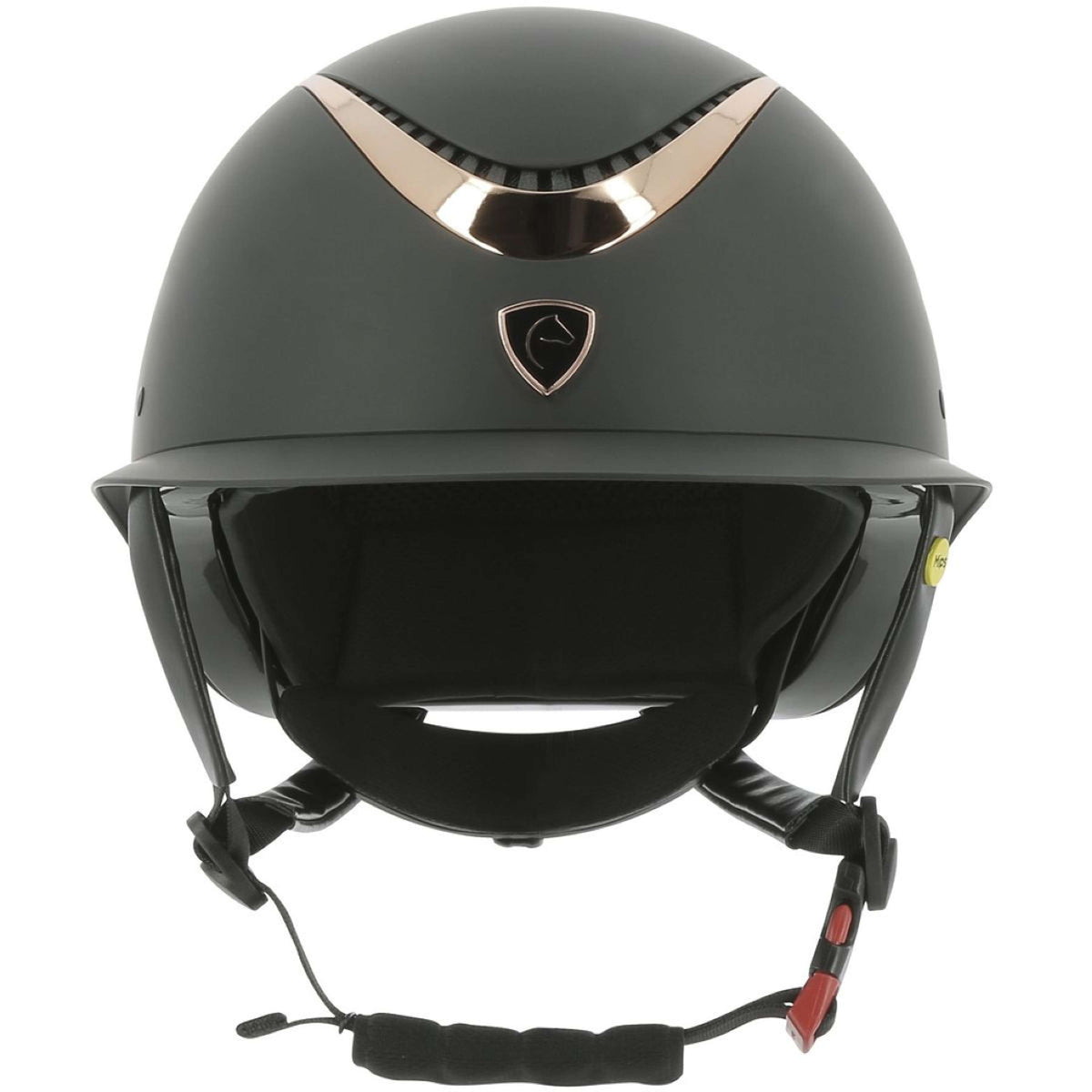 EQUITHÈME Casco da equitazione Wings Mips Oro rosa/nero