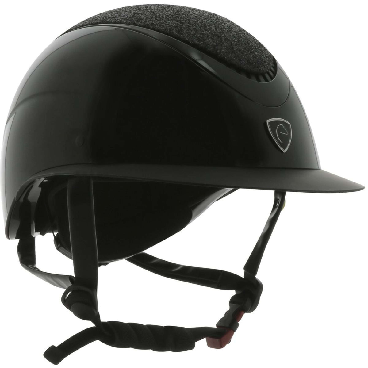 EQUITHÈME Casco da equitazione Wings Mips Scintillio nero