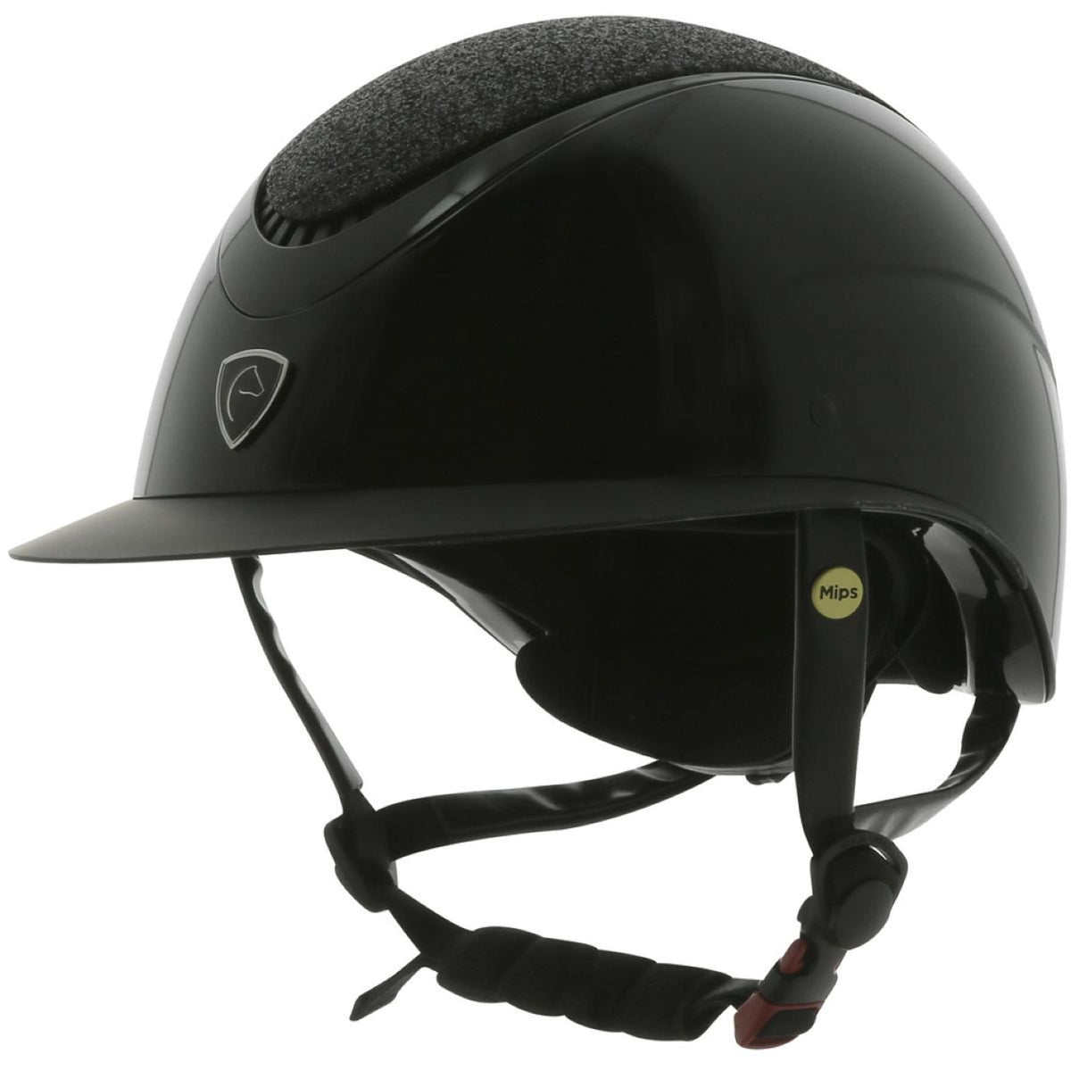 EQUITHÈME Casco da equitazione Wings Mips Scintillio nero
