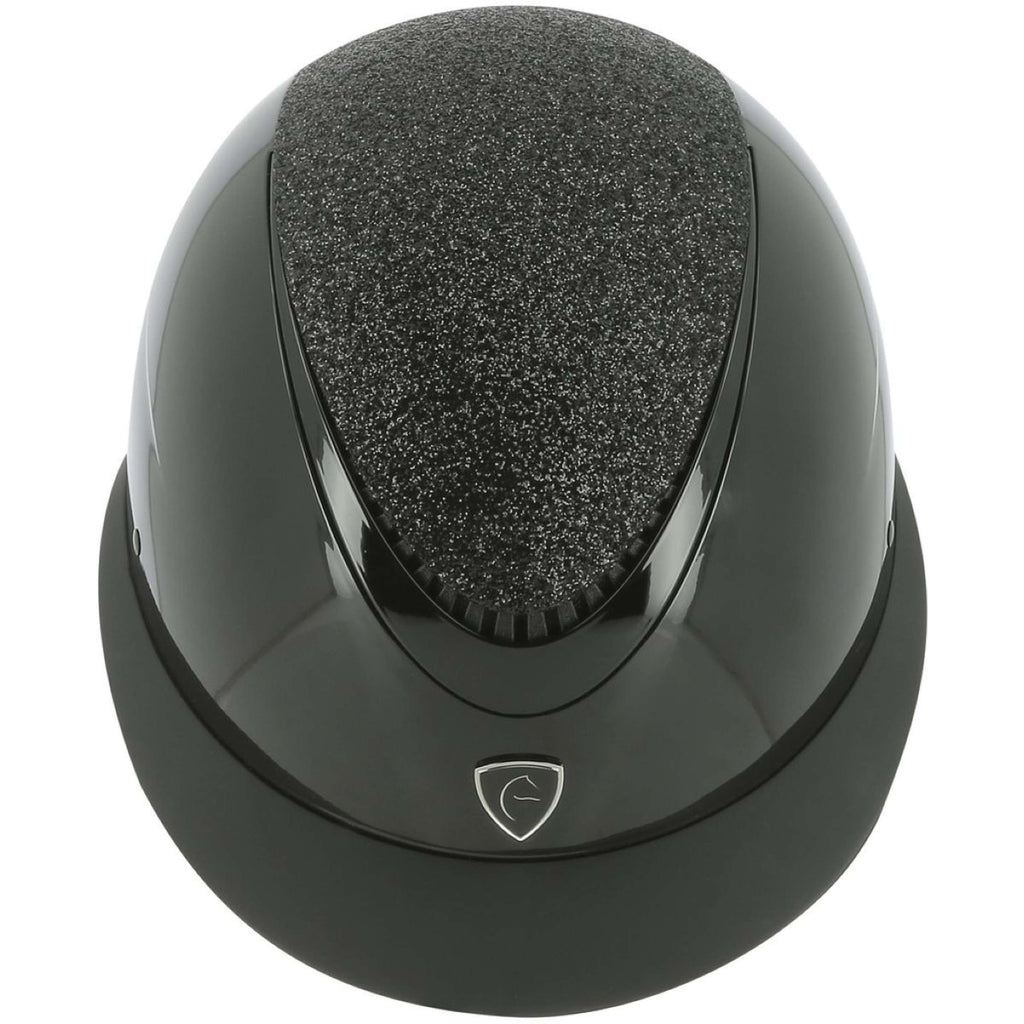 EQUITHÈME Casco da equitazione Wings Mips Scintillio nero