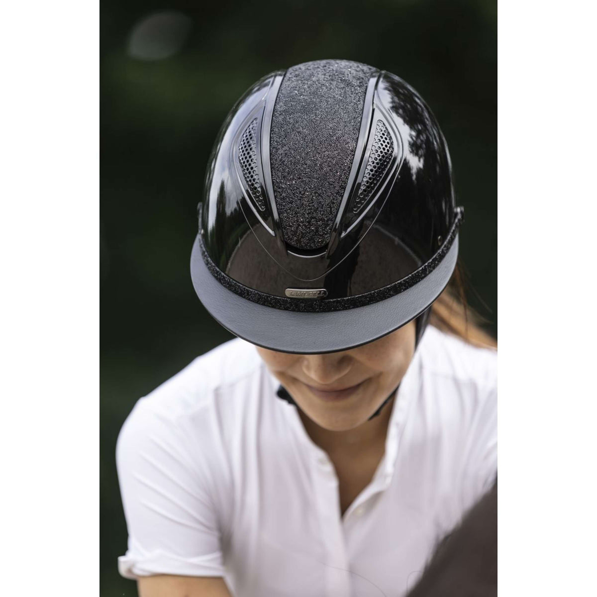 Lami-Cell Cinturino per casco Crystal Nero