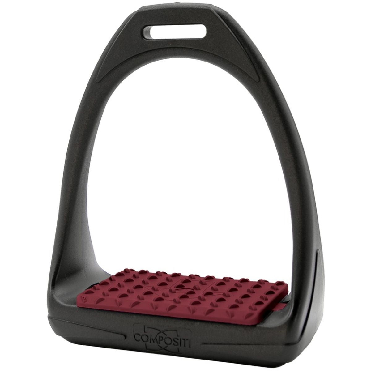 Compositi Staffe Reflex Nero/Borgogna