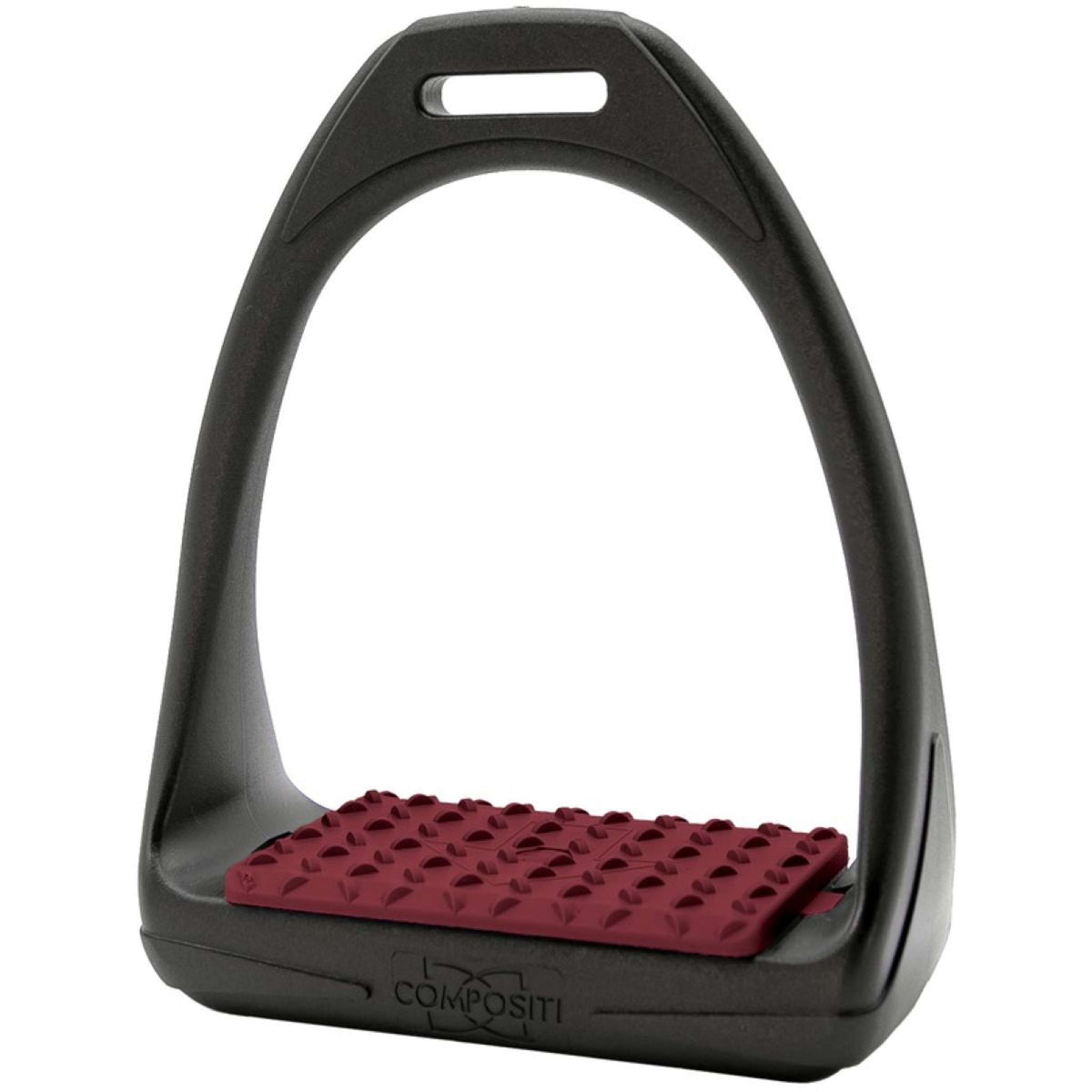 Compositi Staffe Reflex Nero/Borgogna