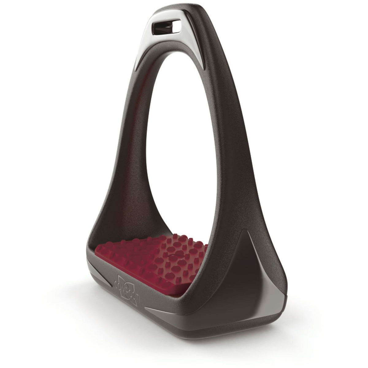 Compositi Staffe Reflex Nero/Borgogna