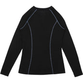 EQUITHÈME Shirt Stella Maniche Lunghe Nero/Grigio/Blu