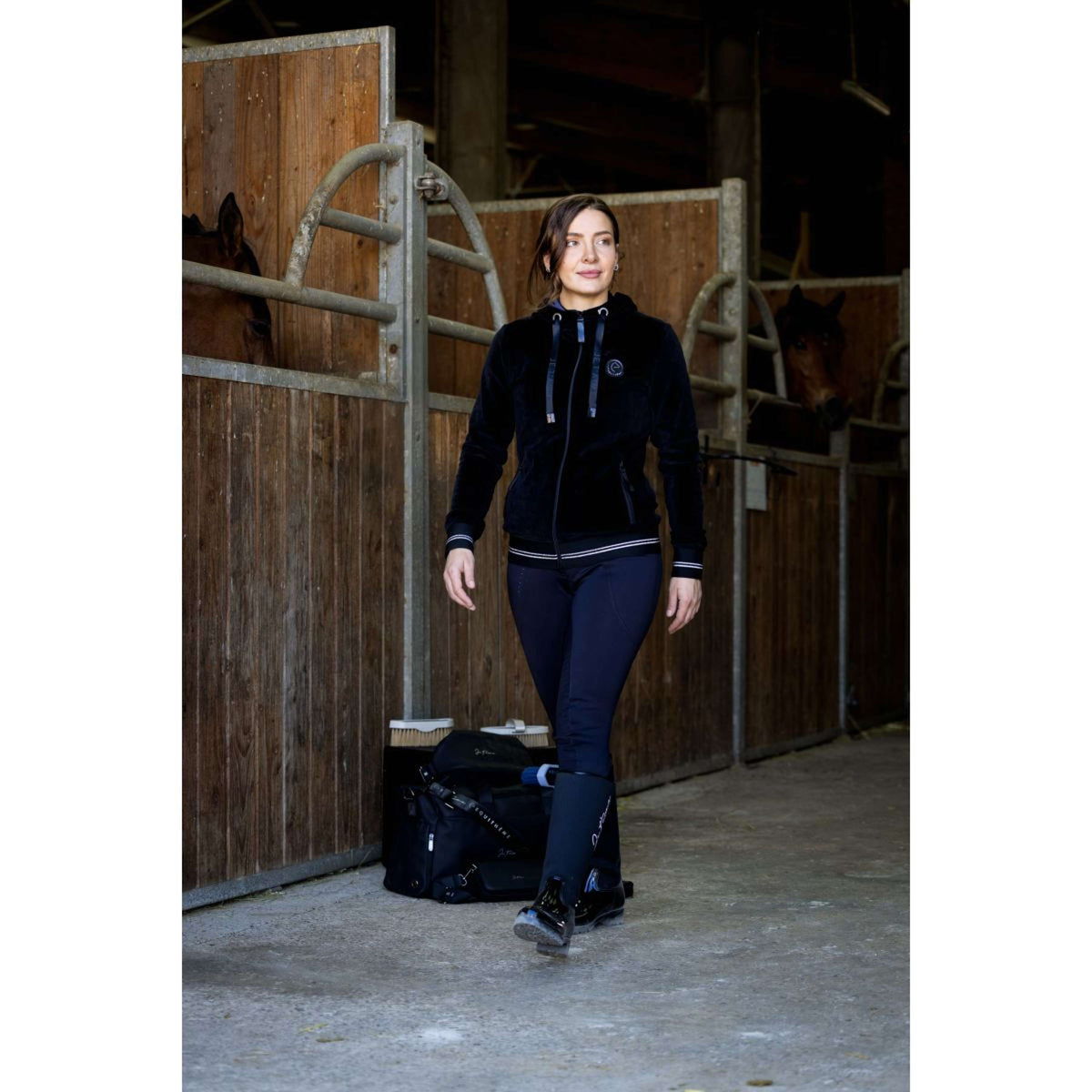 EQUITHÈME Maglione Coline Nero