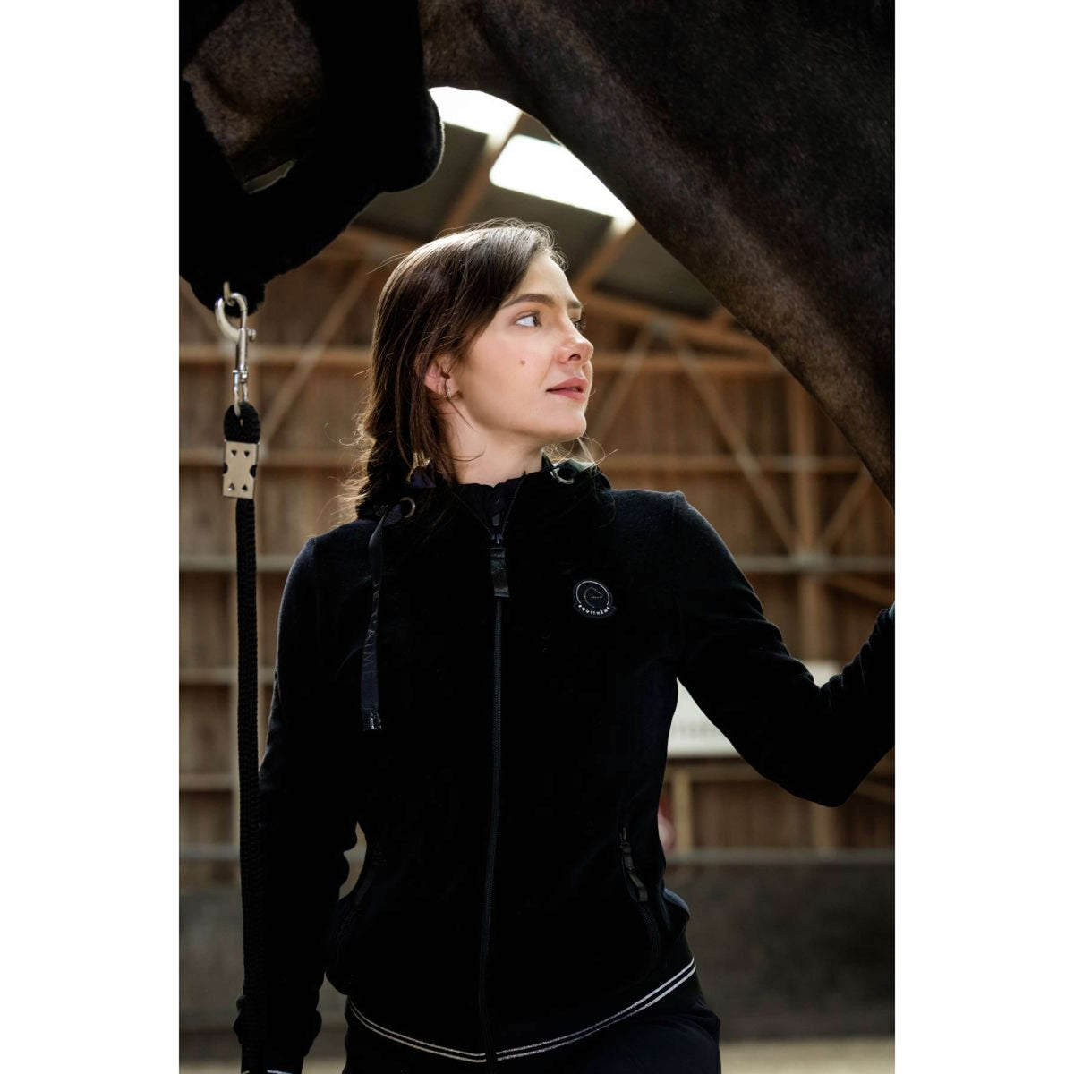 EQUITHÈME Maglione Coline Nero