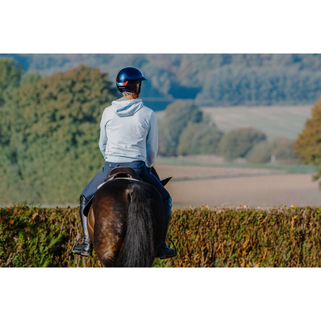 EQUITHÈME Felpa con cappuccio Axel Unisex Blu/Azzurro