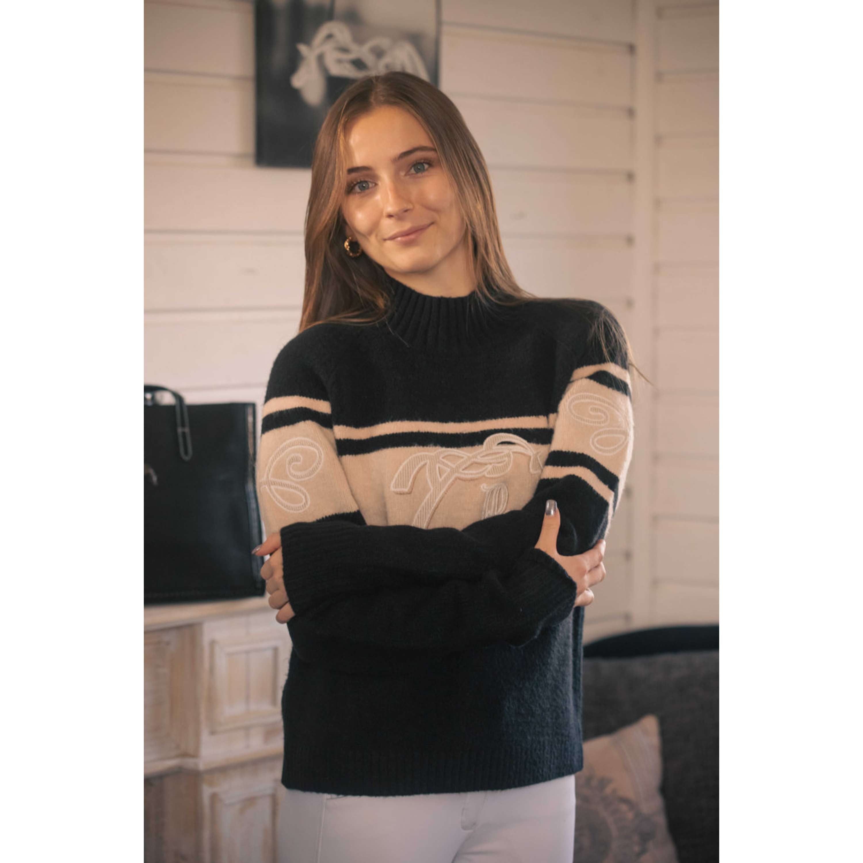 Pénélope Maglione Noris Nero/Cammello