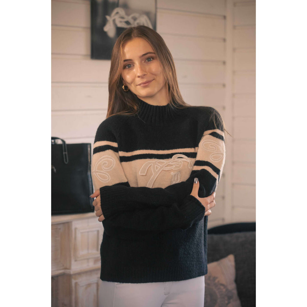Pénélope Maglione Noris Nero/Cammello