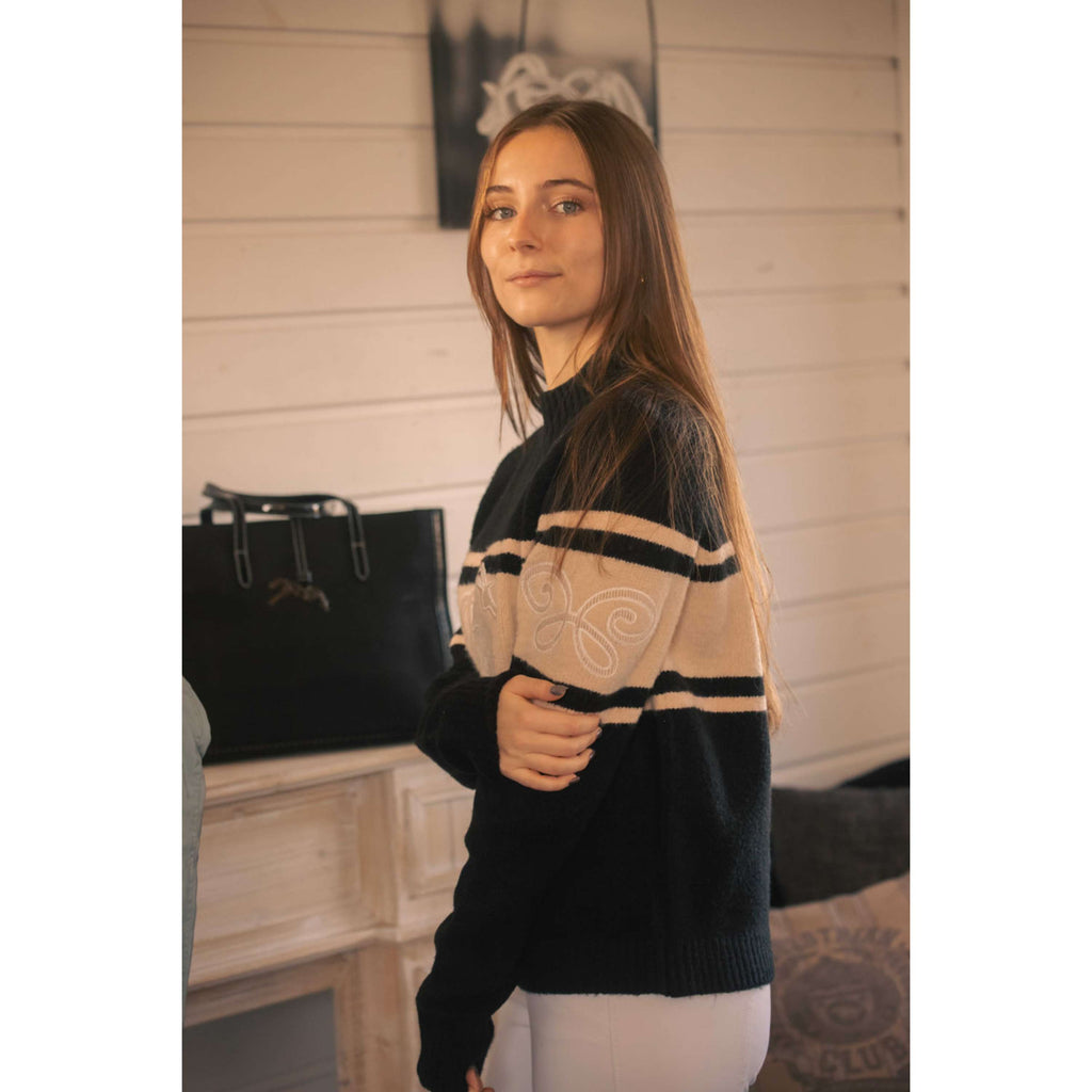 Pénélope Maglione Noris Nero/Cammello