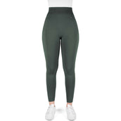 EQUITHÈME Leggings da Equitazione Acacia Full Grip Khaki