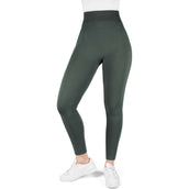 EQUITHÈME Leggings da Equitazione Acacia Full Grip Khaki