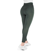 EQUITHÈME Leggings da Equitazione Acacia Full Grip Khaki