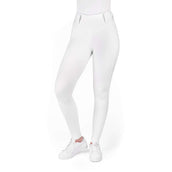 EQUITHÈME Leggings da Equitazione Alize Full Grip Bianco