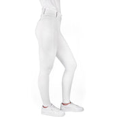 EQUITHÈME Leggings da Equitazione Alize Full Grip Bianco