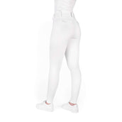 EQUITHÈME Leggings da Equitazione Alize Full Grip Bianco