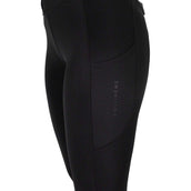 EQUITHÈME Leggings da Equitazione Alize Full Grip Nero