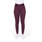 EQUITHÈME Leggings da Equitazione Alize Full Grip Viola