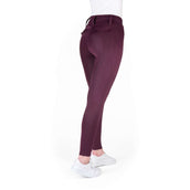 EQUITHÈME Leggings da Equitazione Alize Full Grip Viola