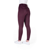EQUITHÈME Leggings da Equitazione Alize Full Grip Viola