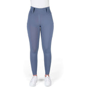 EQUITHÈME Leggings da Equitazione Alize Full Grip Grigio