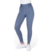 EQUITHÈME Leggings da Equitazione Alize Full Grip Grigio