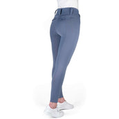 EQUITHÈME Leggings da Equitazione Alize Full Grip Grigio