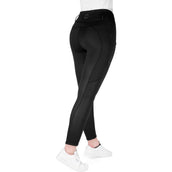 EQUITHÈME Leggings da Equitazione Neva Full Grip Nero