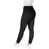 EQUITHÈME Leggings da Equitazione Neva Full Grip Nero
