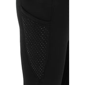 EQUITHÈME Leggings da Equitazione Neva Full Grip Nero