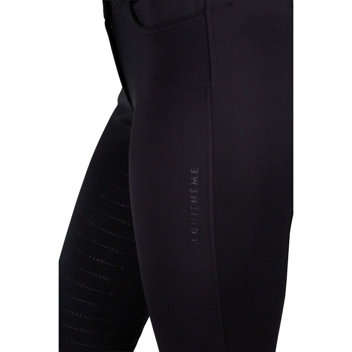 EQUITHÈME Pantaloni da Equitazione Mila Full Grip Nero