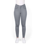 EQUITHÈME Pantaloni da Equitazione Mila Full Grip Grigio