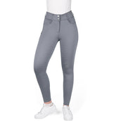 EQUITHÈME Pantaloni da Equitazione Mila Full Grip Grigio