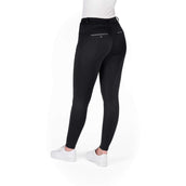 EQUITHÈME Pantaloni da Equitazione Capucine Full Grip Nero