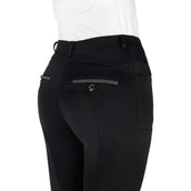 EQUITHÈME Pantaloni da Equitazione Capucine Full Grip Nero
