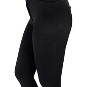 EQUITHÈME Pantaloni da Equitazione Capucine Full Grip Nero