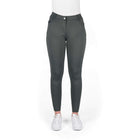 EQUITHÈME Pantaloni da Equitazione Capucine Knee Grip Verde