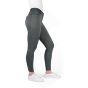 EQUITHÈME Pantaloni da Equitazione Capucine Full Grip Verde