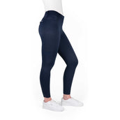 EQUITHÈME Pantaloni da Equitazione Capucine Full Grip Navy