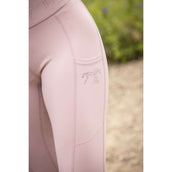 Pénélope Leggings da Equitazione Delphe Full Grip Powder Pink