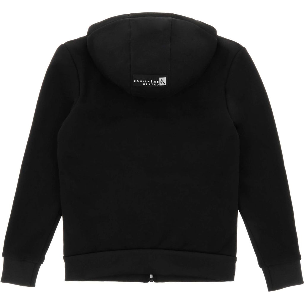 EQUITHÈME Felpa con cappuccio e zip Olwen Nero
