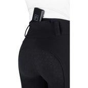 EQUITHÈME Pantaloni da Equitazione Sierra Full Grip Nero