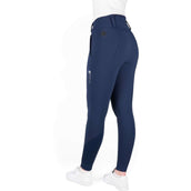 EQUITHÈME Pantaloni da Equitazione Sierra Full Grip Navy