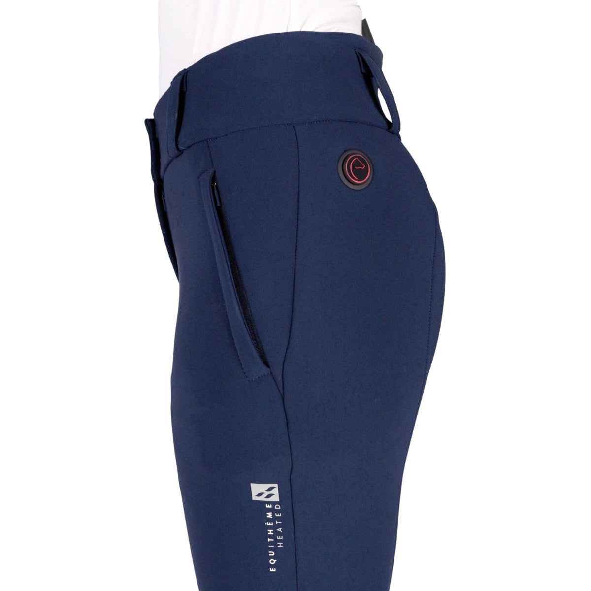 EQUITHÈME Pantaloni da Equitazione Sierra Full Grip Navy