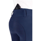 EQUITHÈME Pantaloni da Equitazione Sierra Full Grip Navy