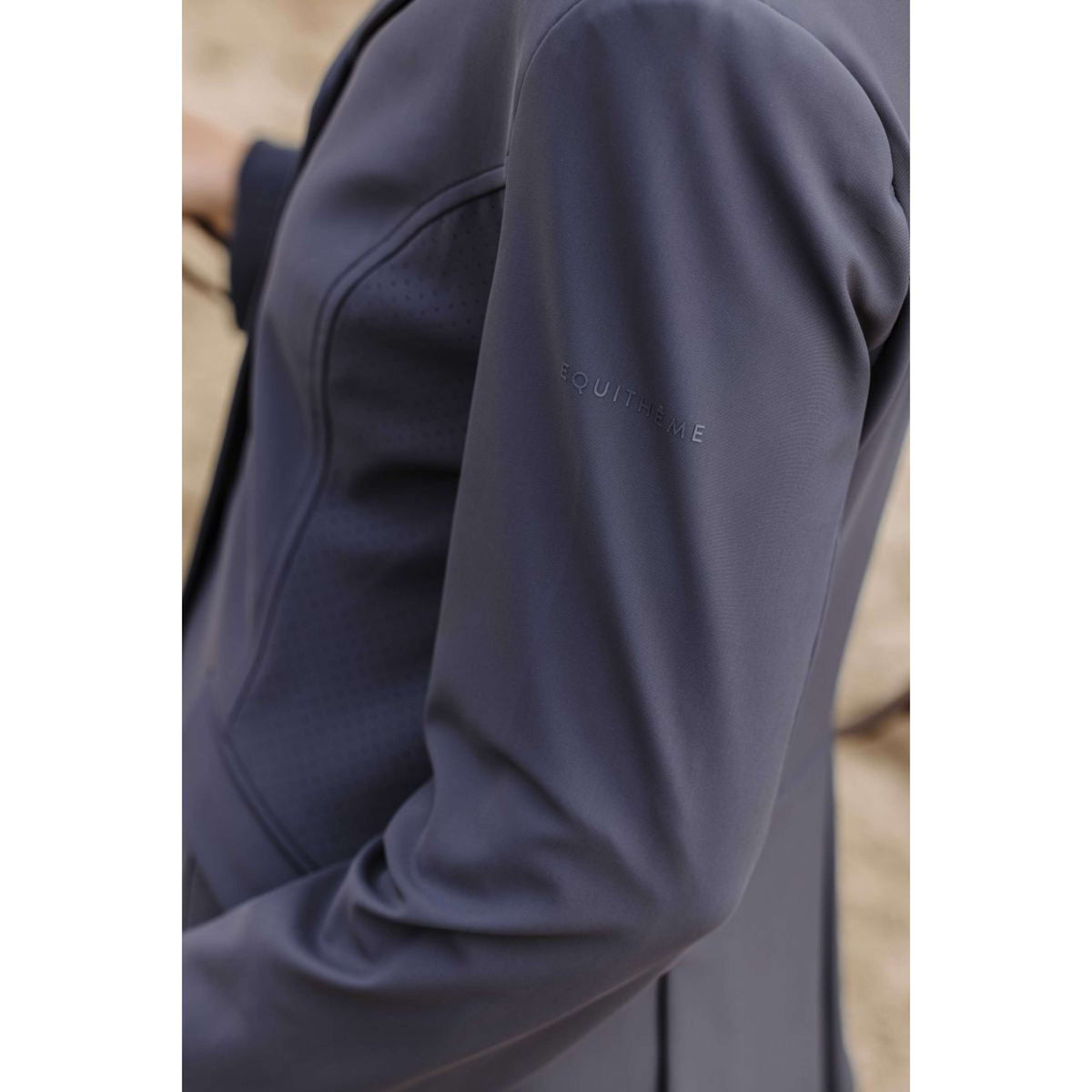 EQUITHÈME Giacca da Competizione Nancy Grigio